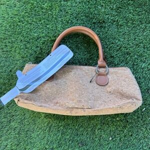 NWT Primeware Inc. Classic‎ Sassy Wine Clutch Insulated Carrier Tote Bag In Cork